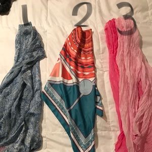 3 Scarves - EXCELLENT CONDITION